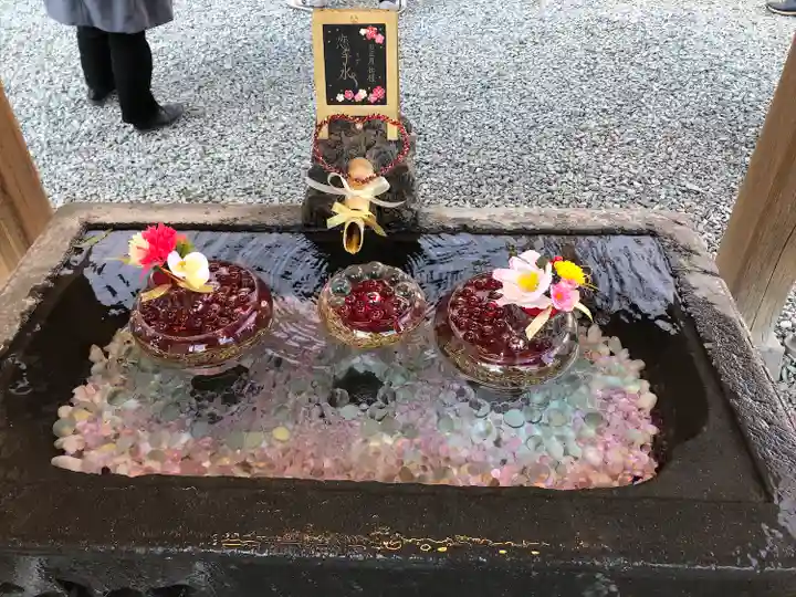 川越熊野神社の手水舎