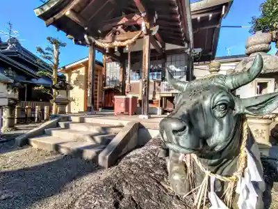 黒野天神社の狛犬