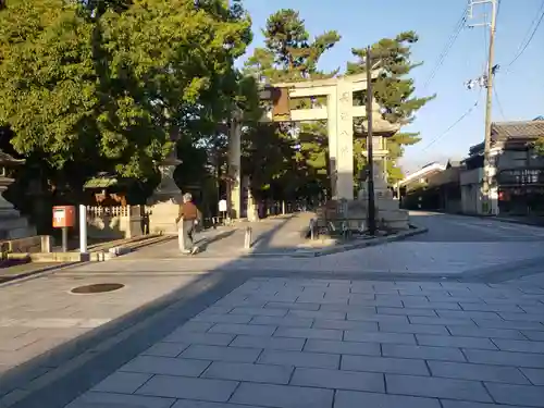 長浜八幡宮の鳥居