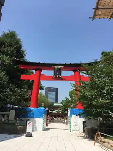 富岡八幡宮の鳥居