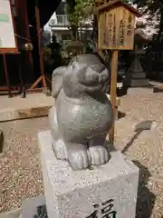 三輪神社の狛犬