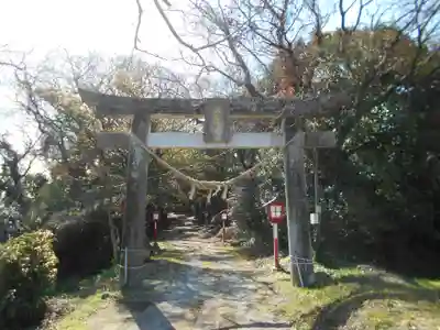 永尾剱神社の鳥居
