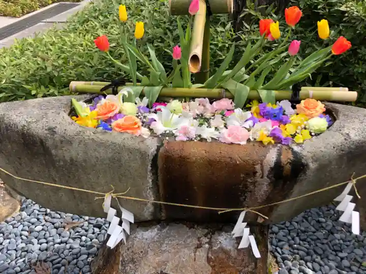 伊和志津神社の手水舎