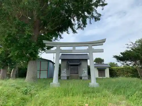 本織神社の鳥居