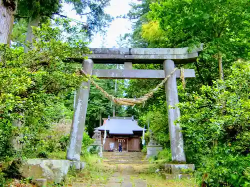 熊野神社の鳥居