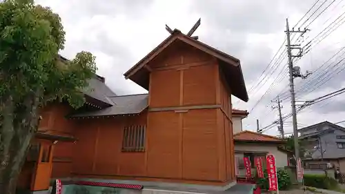 於菊稲荷神社の本殿