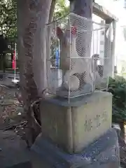 新橋鹽竃神社の狛犬