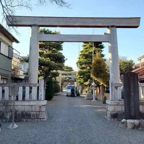 城南神社の鳥居