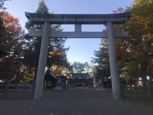 鷹栖神社の鳥居