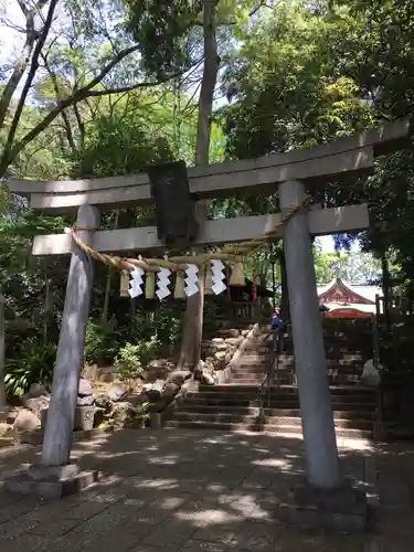 世田谷八幡宮の鳥居