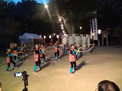 阿智神社のお祭り