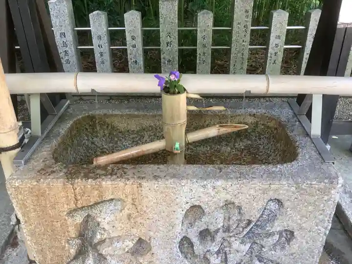 富部神社の手水舎