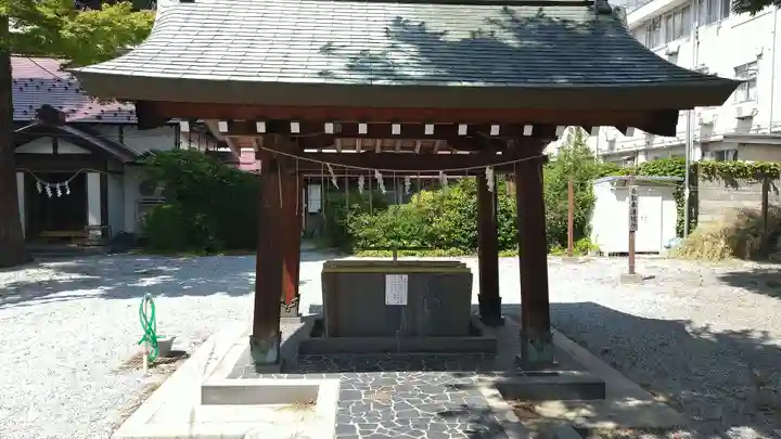 豊烈神社の手水舎