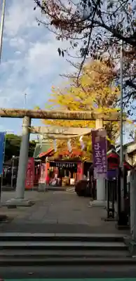 葛飾氷川神社の鳥居