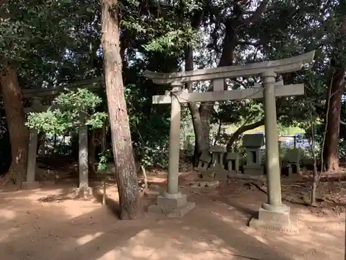 矢刺神社の鳥居