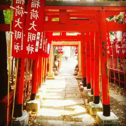 諏訪神社の鳥居