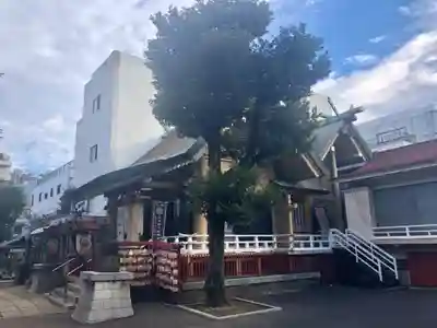 皆中稲荷神社の本殿・本堂