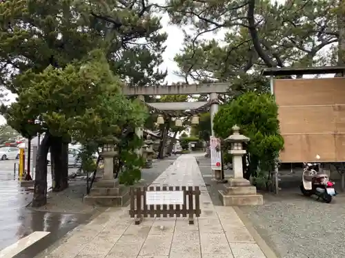 森戸大明神（森戸神社）の鳥居