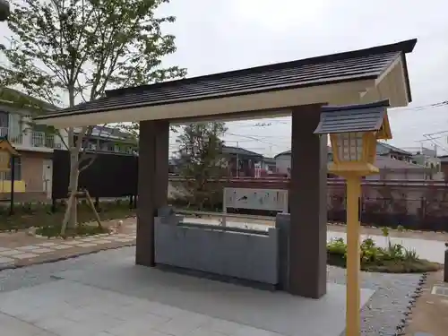 千葉縣護國神社の手水舎