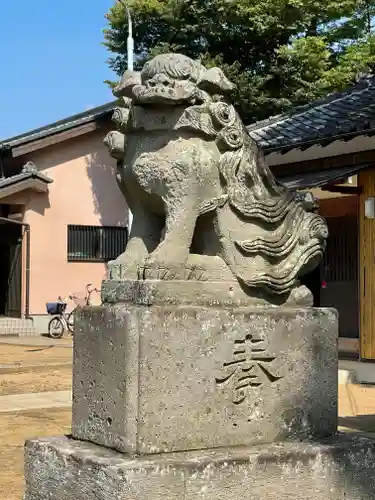 王子神社の狛犬