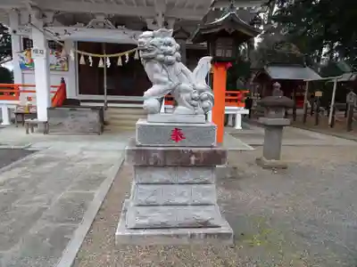 白岡八幡神社の狛犬