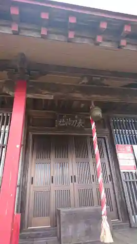 表刀神社の本殿