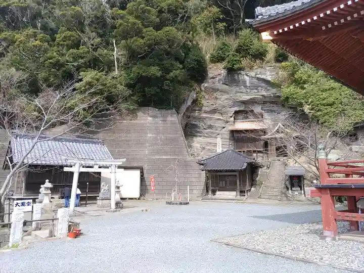 那古寺の庭園