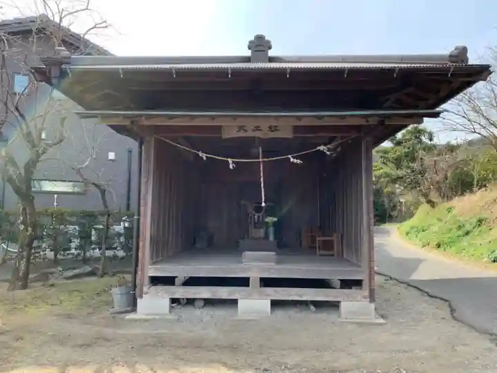 天王社の本殿・本堂