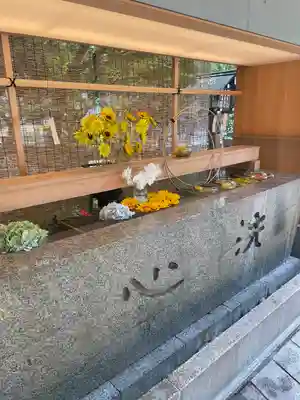 乃木神社の手水舎