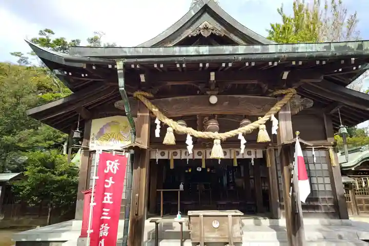 忌宮神社の本殿・本堂