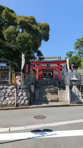 高塚熊野神社の鳥居