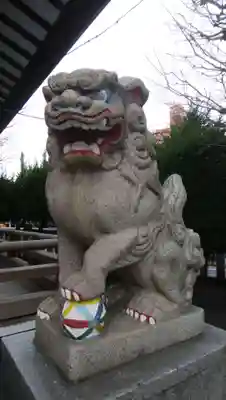 諏訪神社の狛犬