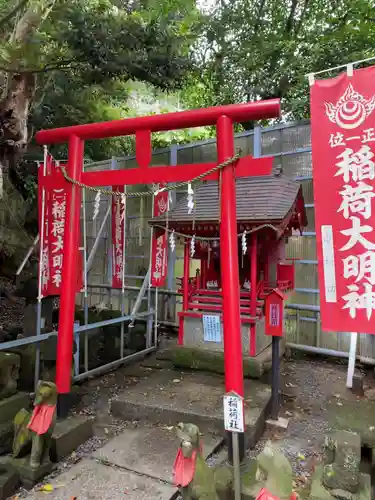 走水神社の鳥居