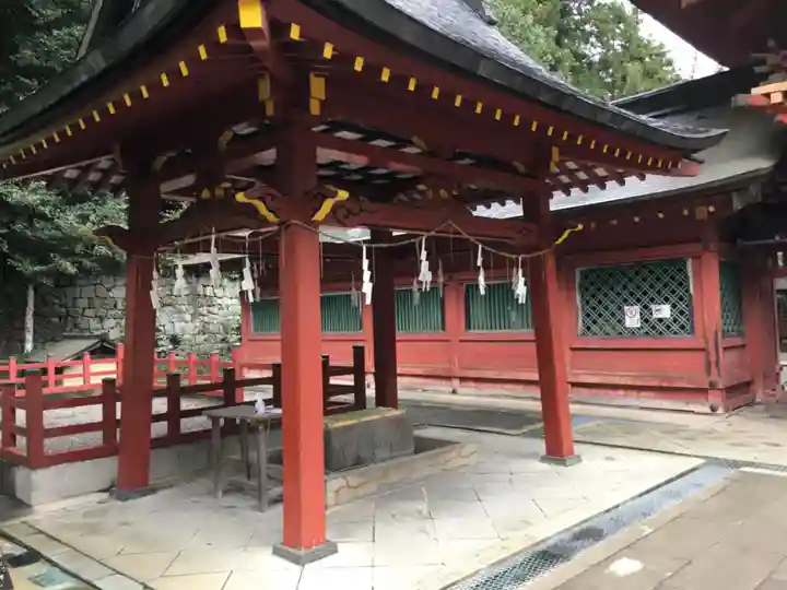 一之宮貫前神社の手水舎