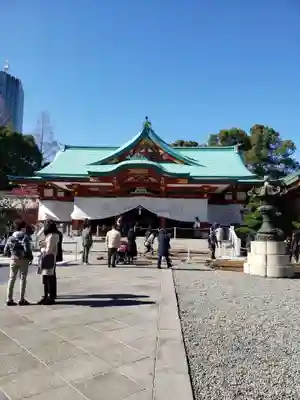 日枝神社の本殿・本堂