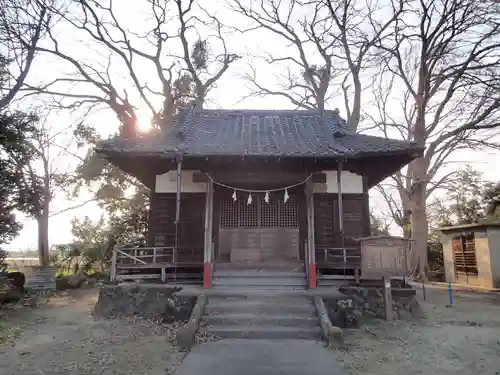 稲荷神社の本殿・本堂