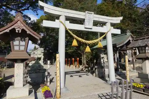 都波岐奈加等神社の鳥居