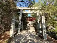御山神社(厳島神社奧宮)の鳥居