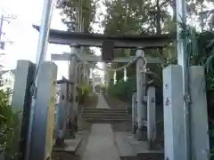 岡上神社の鳥居