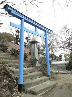 足利織姫神社の鳥居
