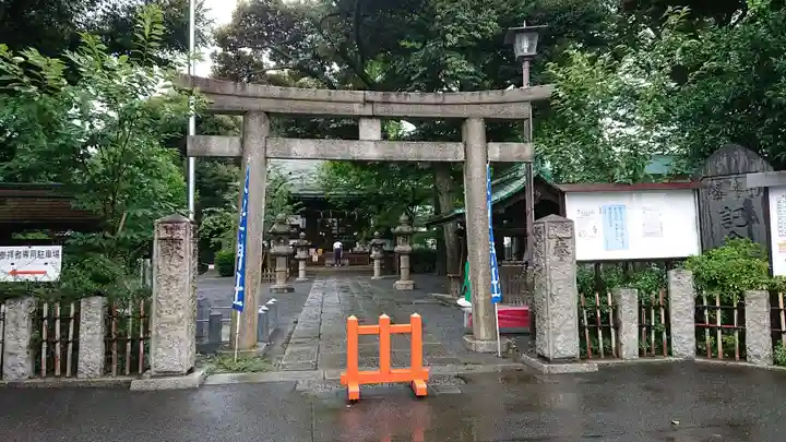 七社神社の鳥居