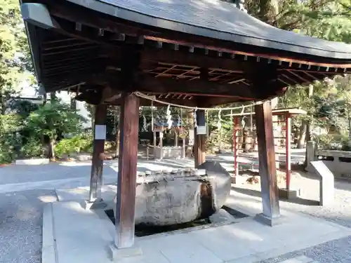 甲斐國一宮 浅間神社の手水舎