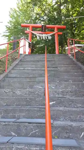 星置神社の鳥居