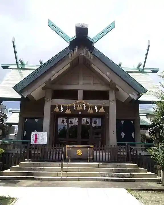 簸川神社の本殿・本堂
