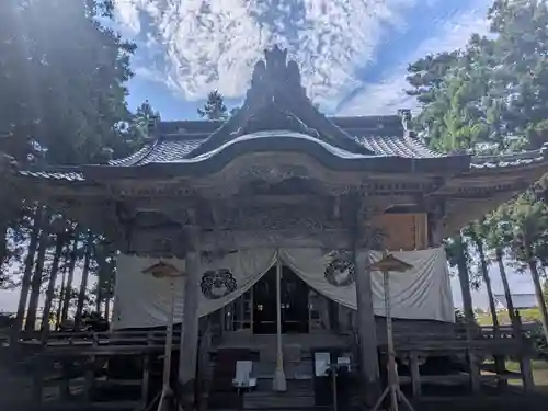 守りの神　藤基神社の本殿・本堂