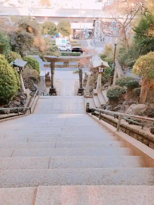 品川神社の鳥居
