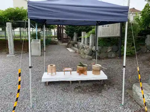 菖蒲神社の手水舎