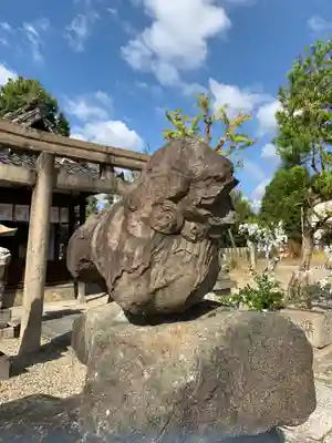 姫嶋神社の狛犬