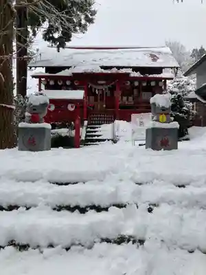 鹿角八坂神社の本殿・本堂