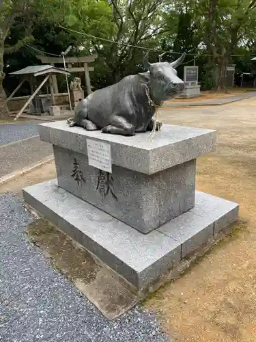 枝光八幡宮の狛犬